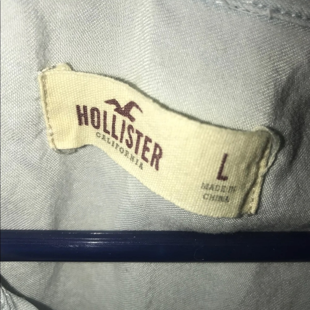 Hollister Opened Back Button Up Tank - image 2